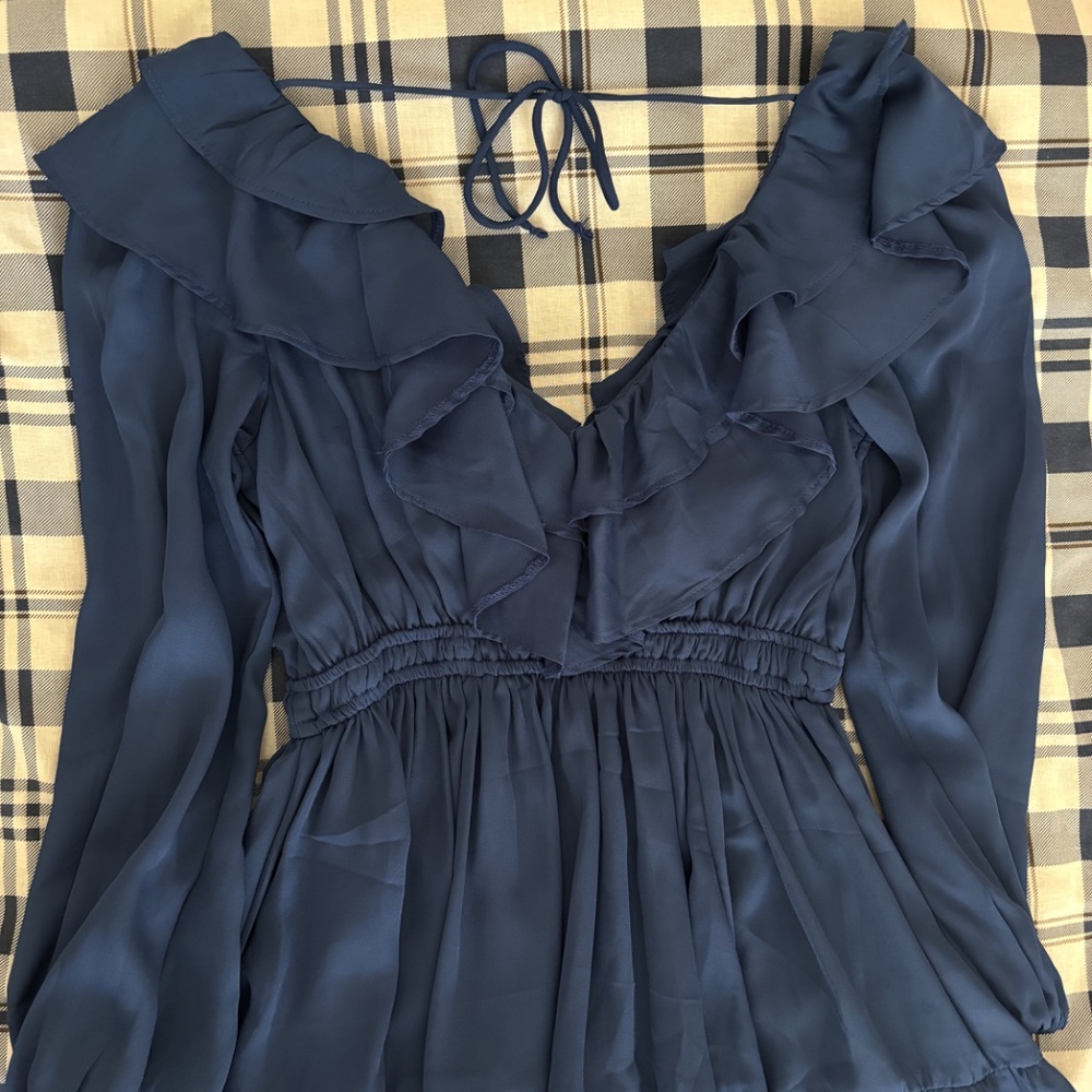 A&F Ruffled Mini Dress - Picture 3 of 3